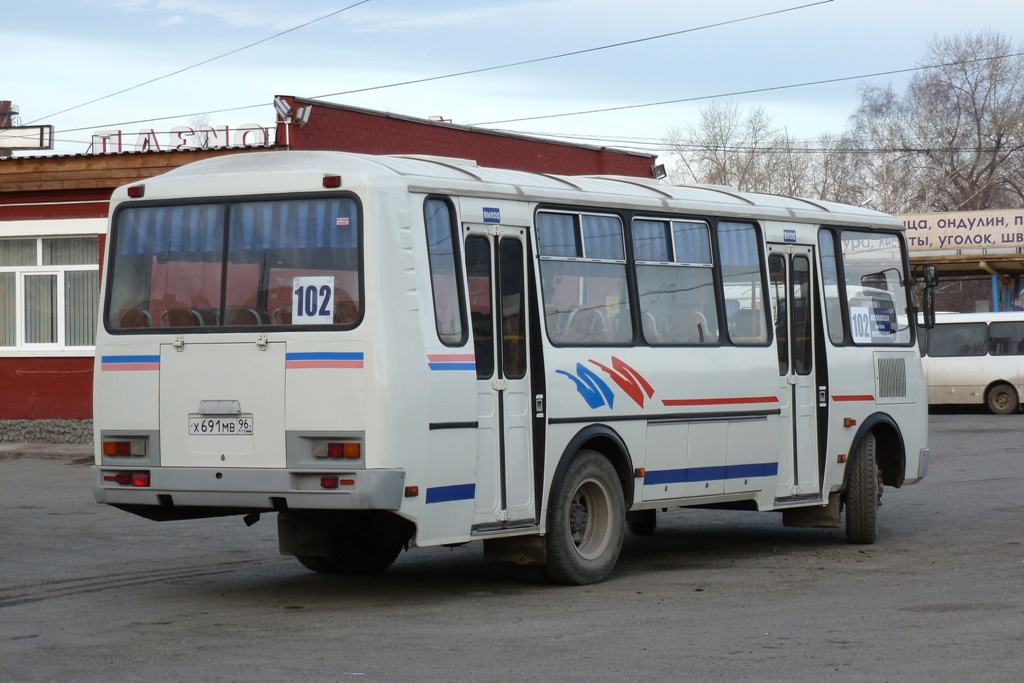 Свердловская область, ПАЗ-4234 № Х 691 МВ 96