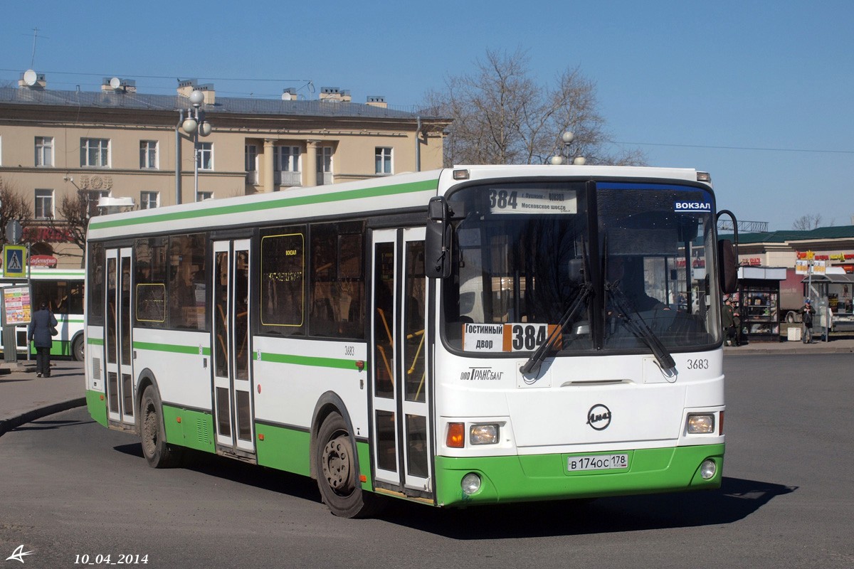 Санкт-Петербург, ЛиАЗ-5293.60 № 3683