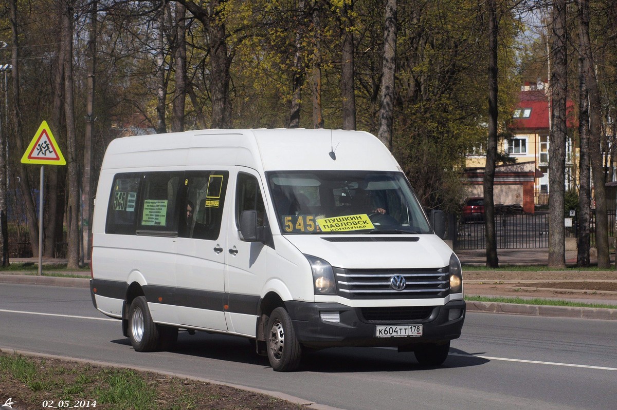 Санкт-Петербург, Volkswagen Crafter № К 604 ТТ 178