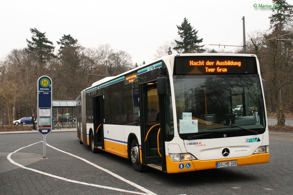 Гессен, Mercedes-Benz O530G Citaro facelift G № 388