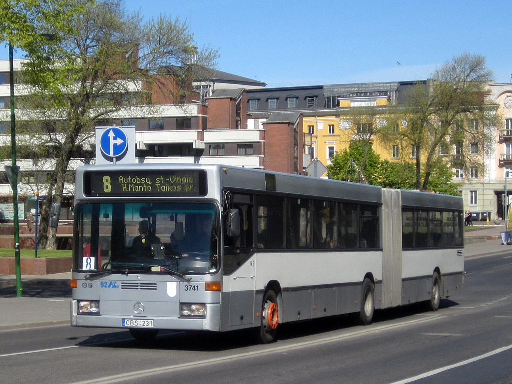 Литва, Mercedes-Benz O405GN № 92