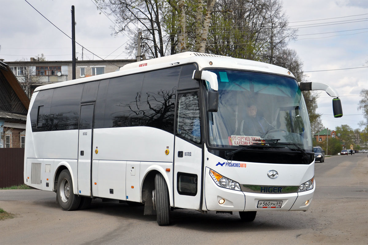 Тверская область, Higer KLQ6928Q № Р 560 РН 69