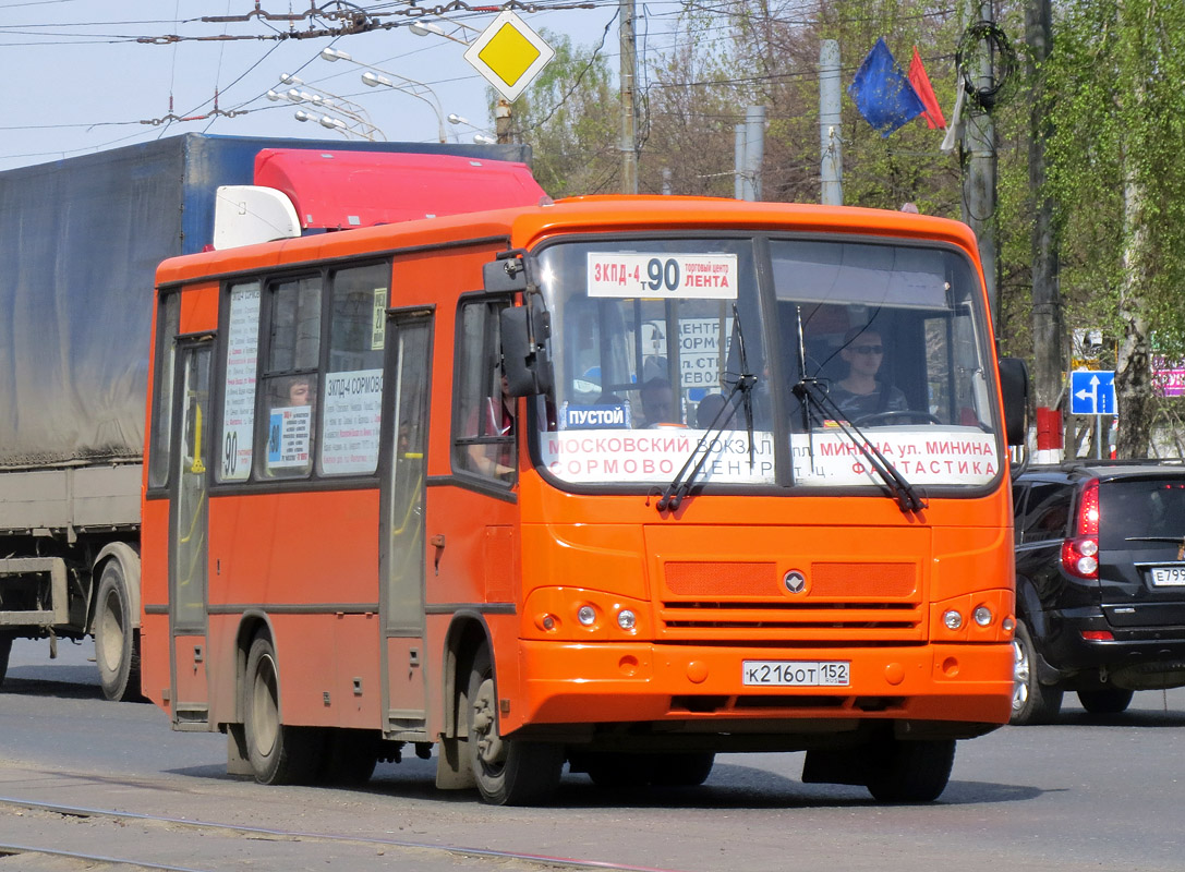 Нижегородская область, ПАЗ-320402-05 № К 216 ОТ 152