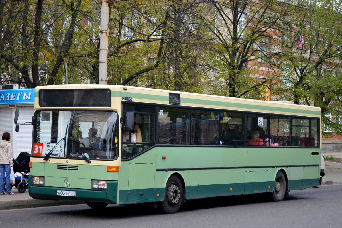 Владимирская область, Mercedes-Benz O405 № Е 004 МЕ 33