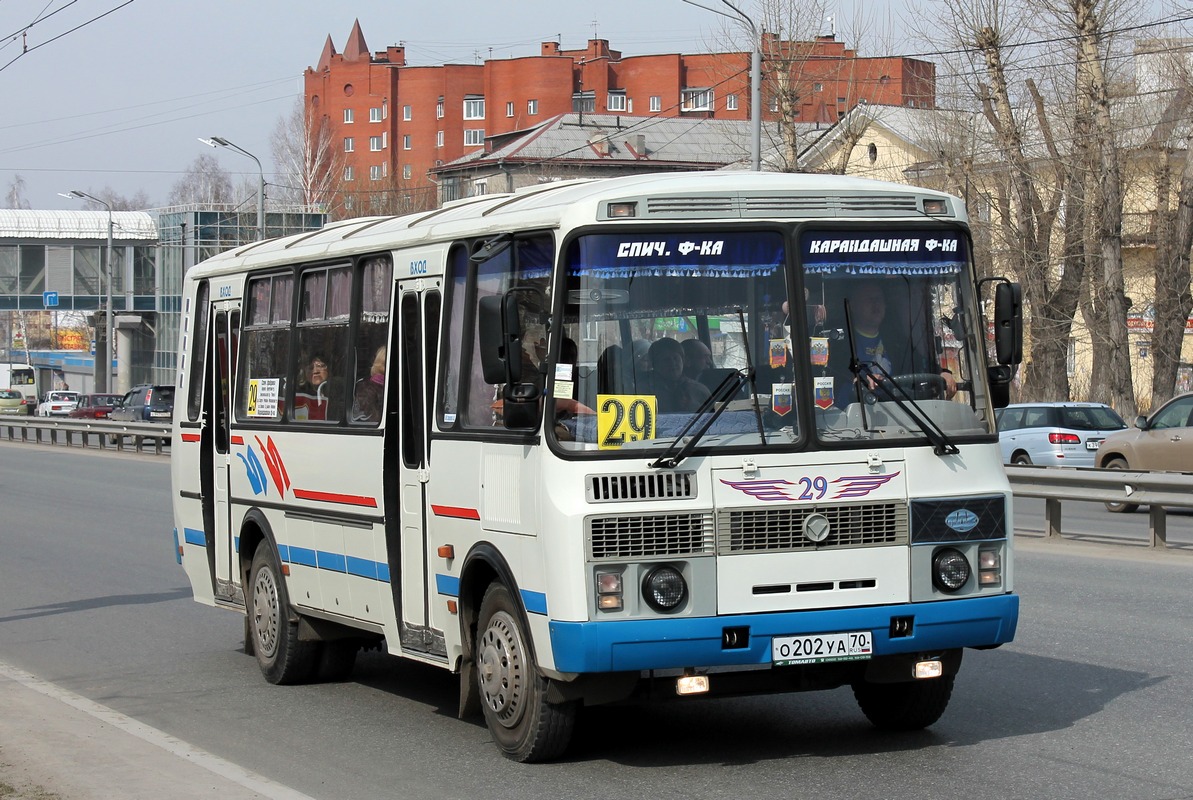 Томская область, ПАЗ-4234-05 № О 202 УА 70