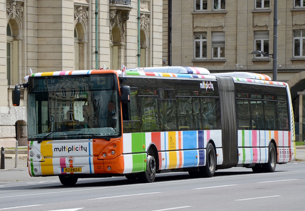 Luxembourg, Irisbus Citelis 18M # 32