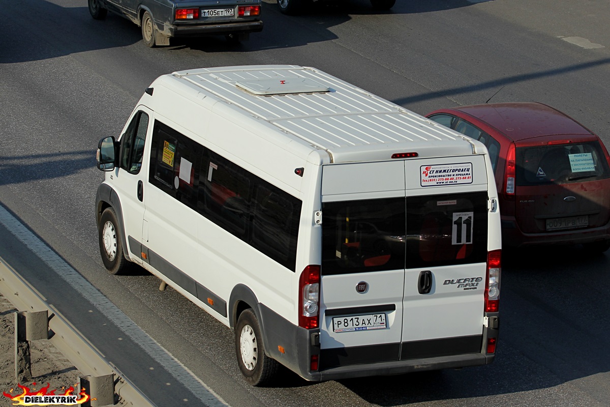 Тульская область, Нижегородец-FST613 (FIAT Ducato) № Р 813 АХ 71