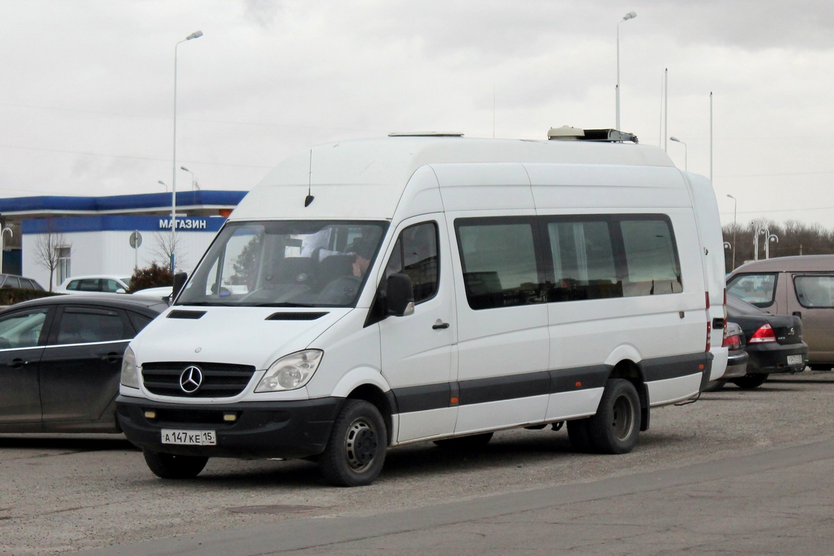 Северная Осетия, Mercedes-Benz Sprinter W906 518CDI № А 147 КЕ 15