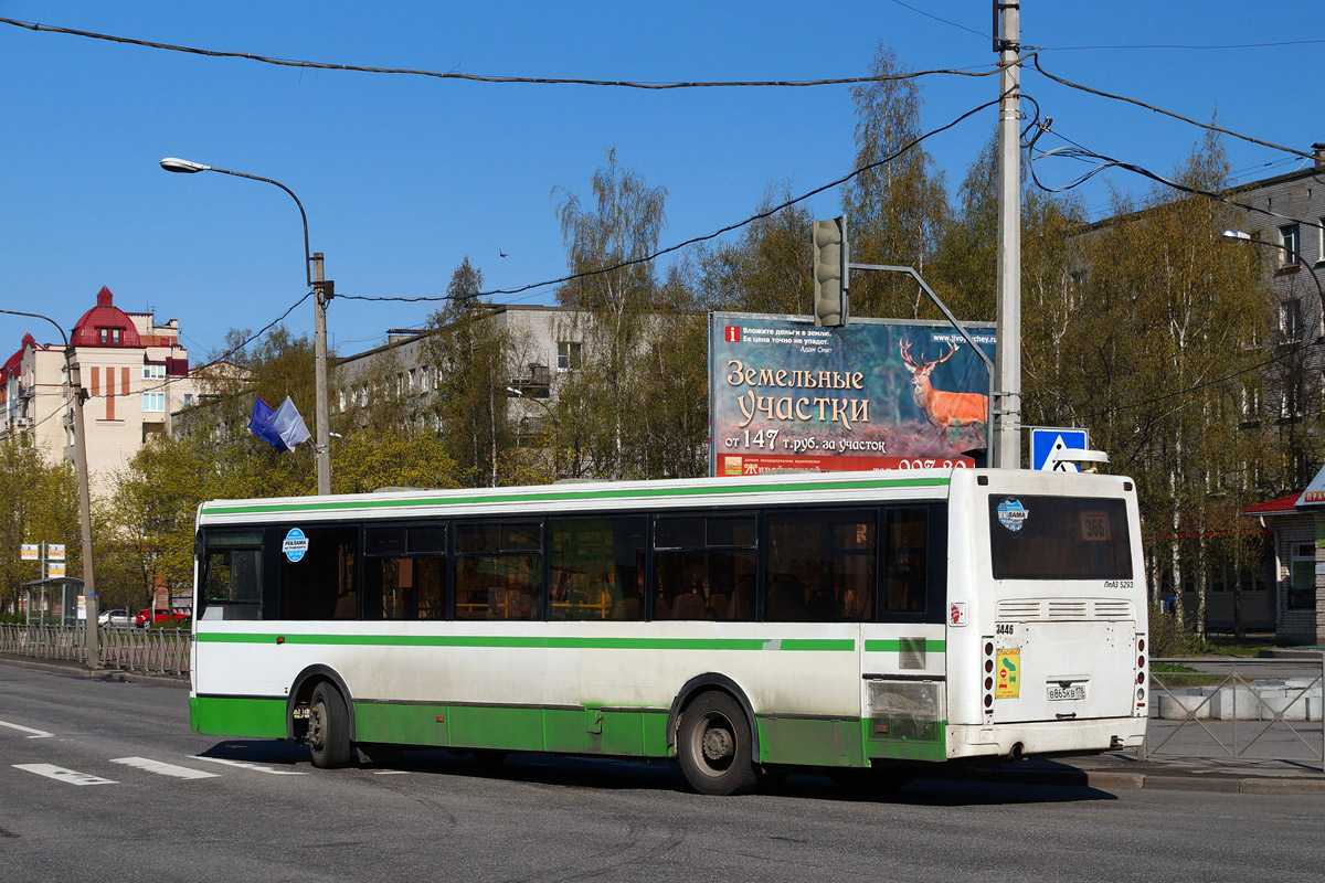 Санкт-Петербург, ЛиАЗ-5293.53 № 3446