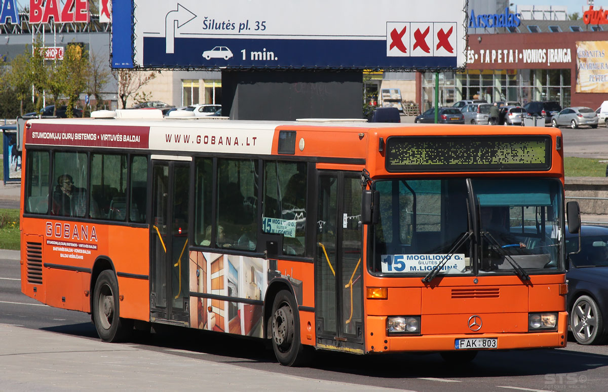 Литва, Mercedes-Benz O405N2 № FAK 803