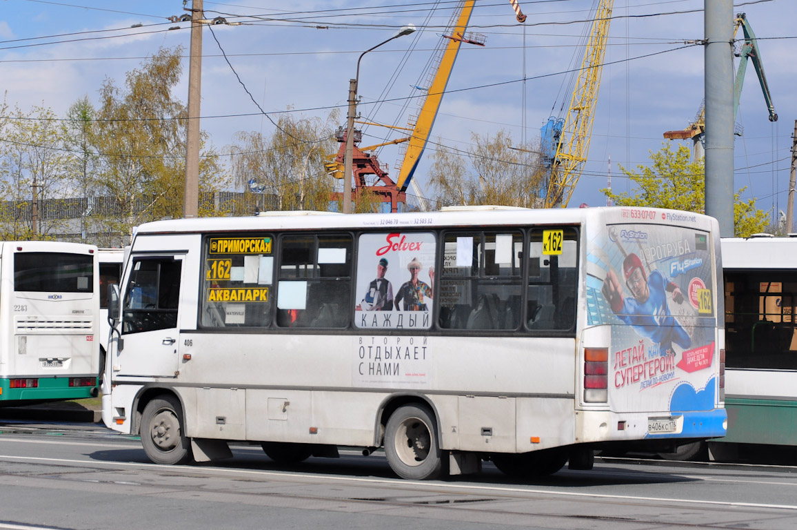 Санкт-Петербург, ПАЗ-320402-05 № 406