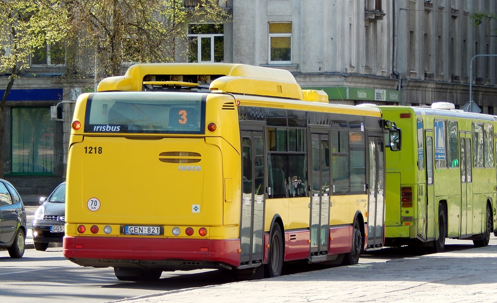 Литва, Irisbus Citelis 12M CNG № 1218