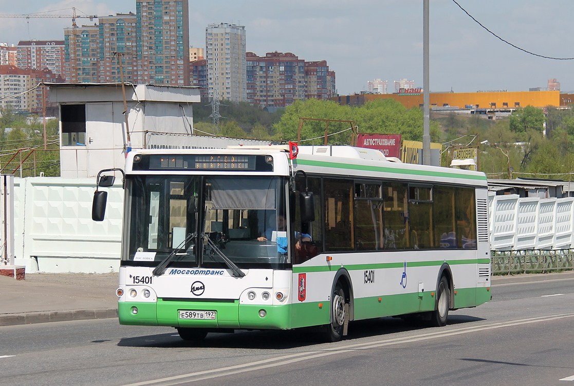 Moscow, LiAZ-5292.22 (2-2-2) # 15401