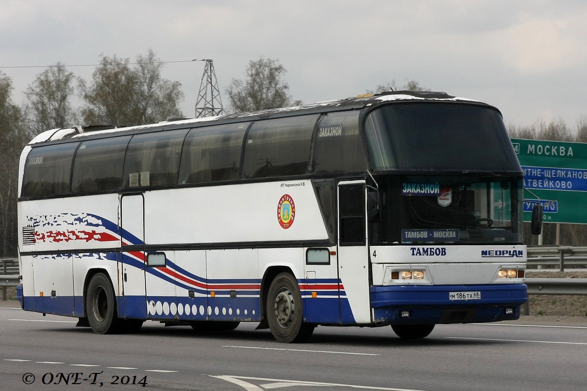 Тамбовская область, Neoplan N116 Cityliner № М 186 ТА 68 — Фото —  Автобусный транспорт