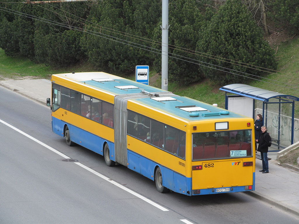 Литва, Mercedes-Benz O405G № 482