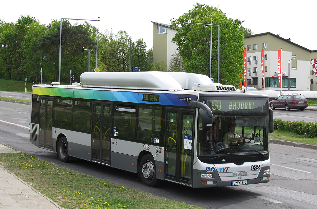 Литва, MAN A21 Lion's City NL273 CNG № 932