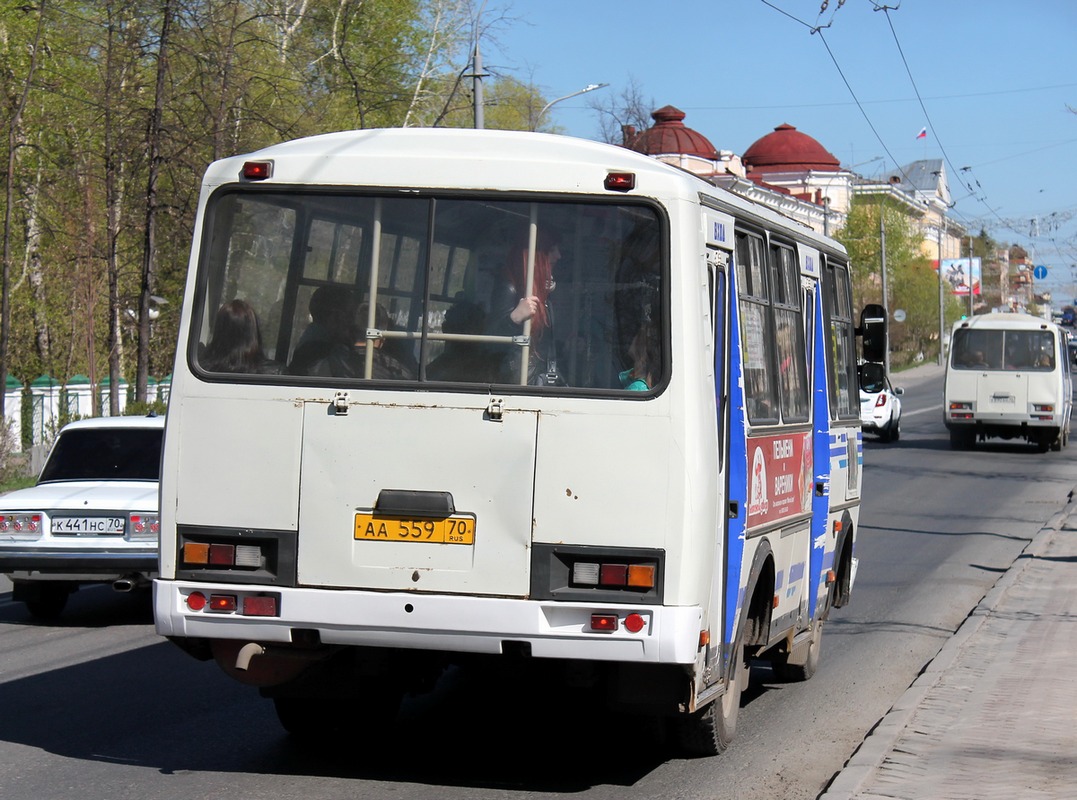 Томская область, ПАЗ-3205-110 № АА 559 70