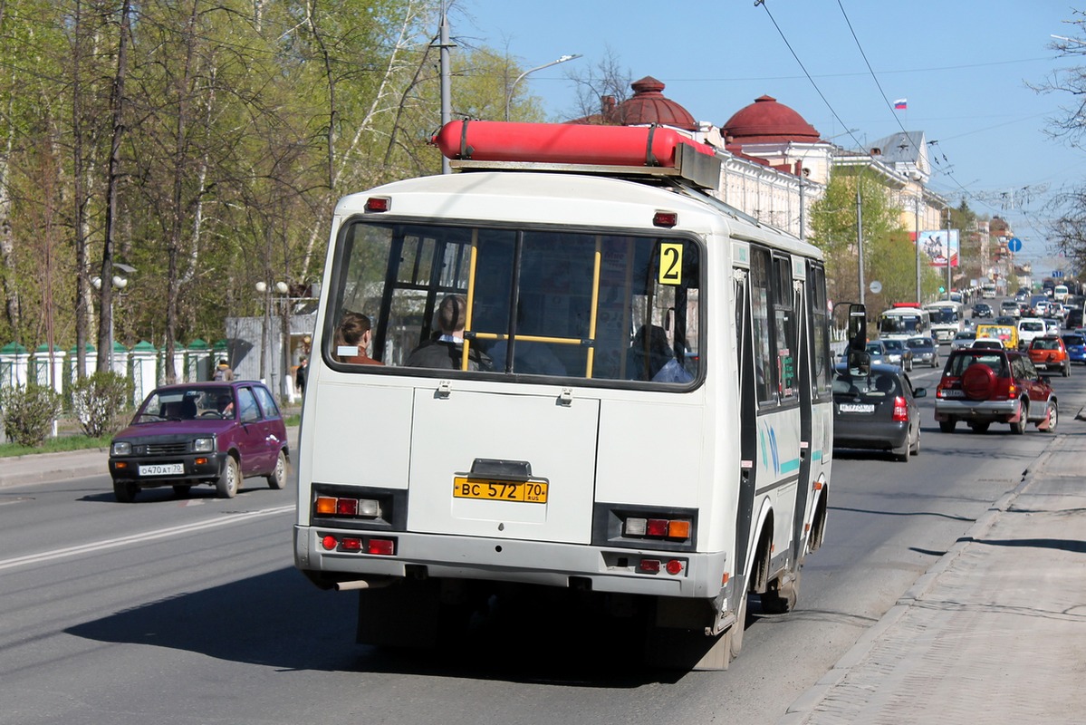 Томская область, ПАЗ-32054 № ВС 572 70