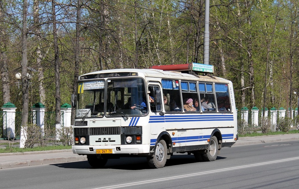 Томская область, ПАЗ-32054 № СС 267 70