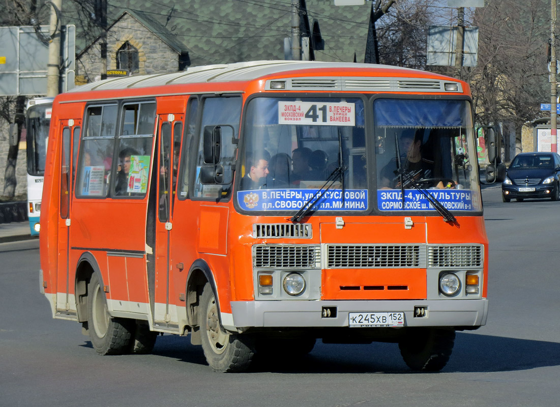 Нижегородская область, ПАЗ-32054 № К 245 ХВ 152