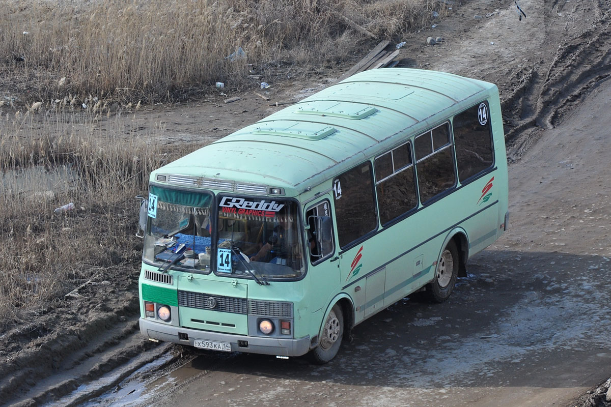 Саха (Якутия), ПАЗ-32054 № Х 593 КА 14