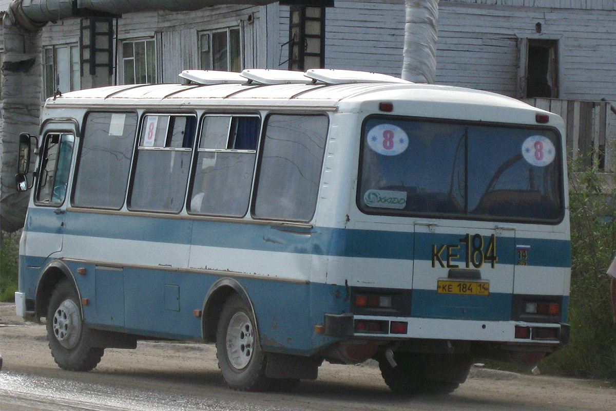 Саха (Якутия), ПАЗ-3205-110 № КЕ 184 14