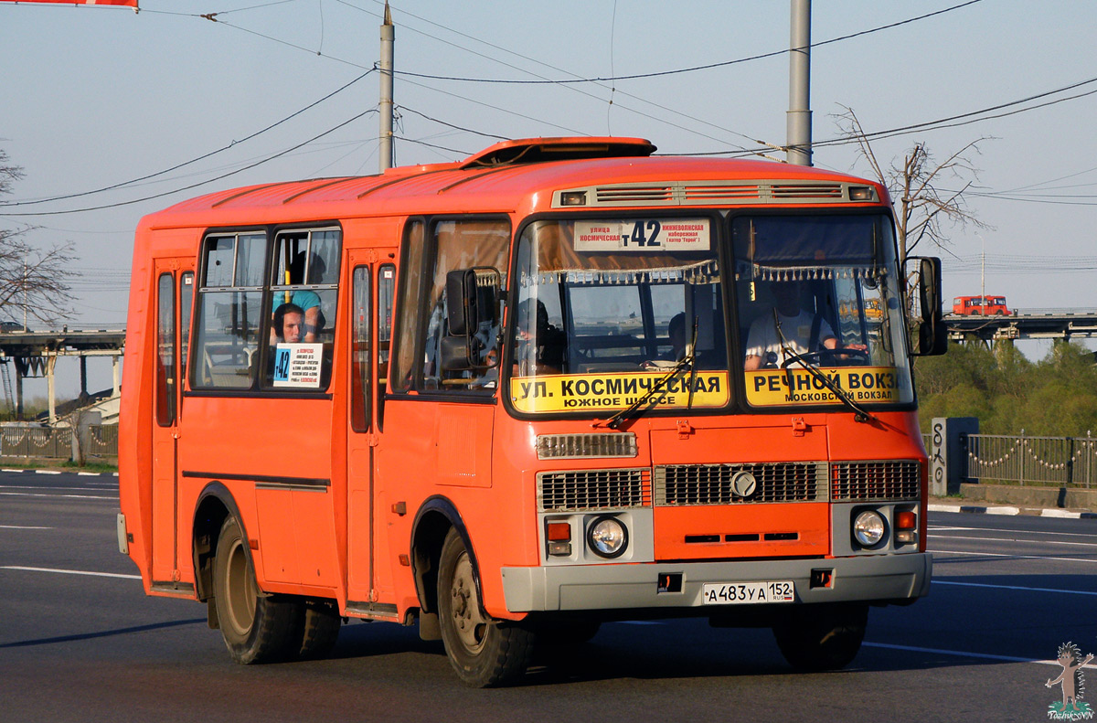 Нижегородская область, ПАЗ-32054 № А 483 УА 152