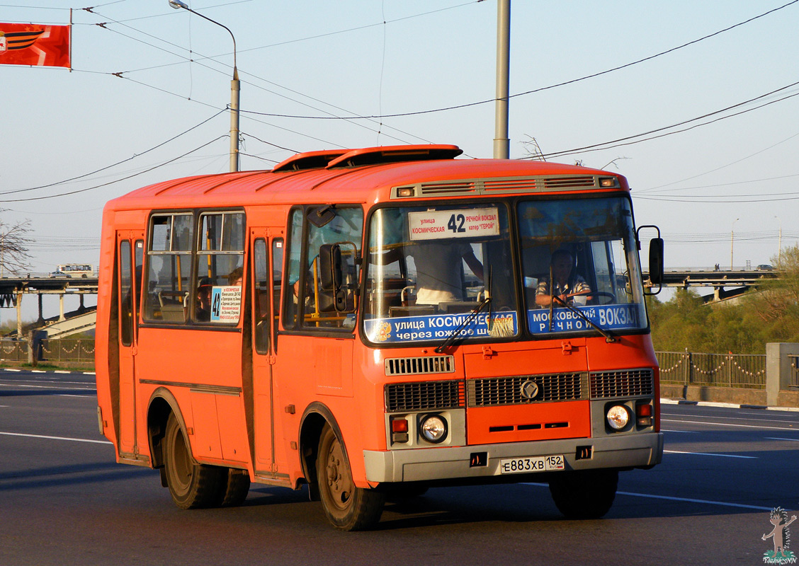 Нижегородская область, ПАЗ-32054 № Е 883 ХВ 152