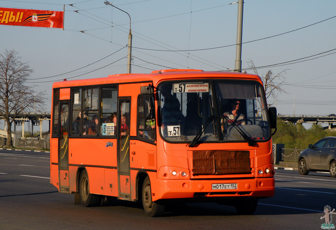 Нижегородская область, ПАЗ-320402-05 № М 017 ЕТ 152