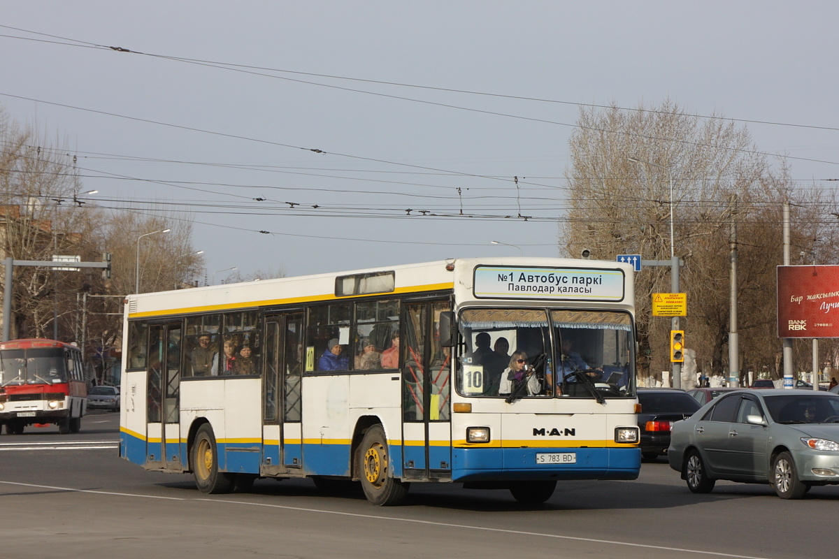 Павлодарская область, MAN A60 SL232 № S 783 BD