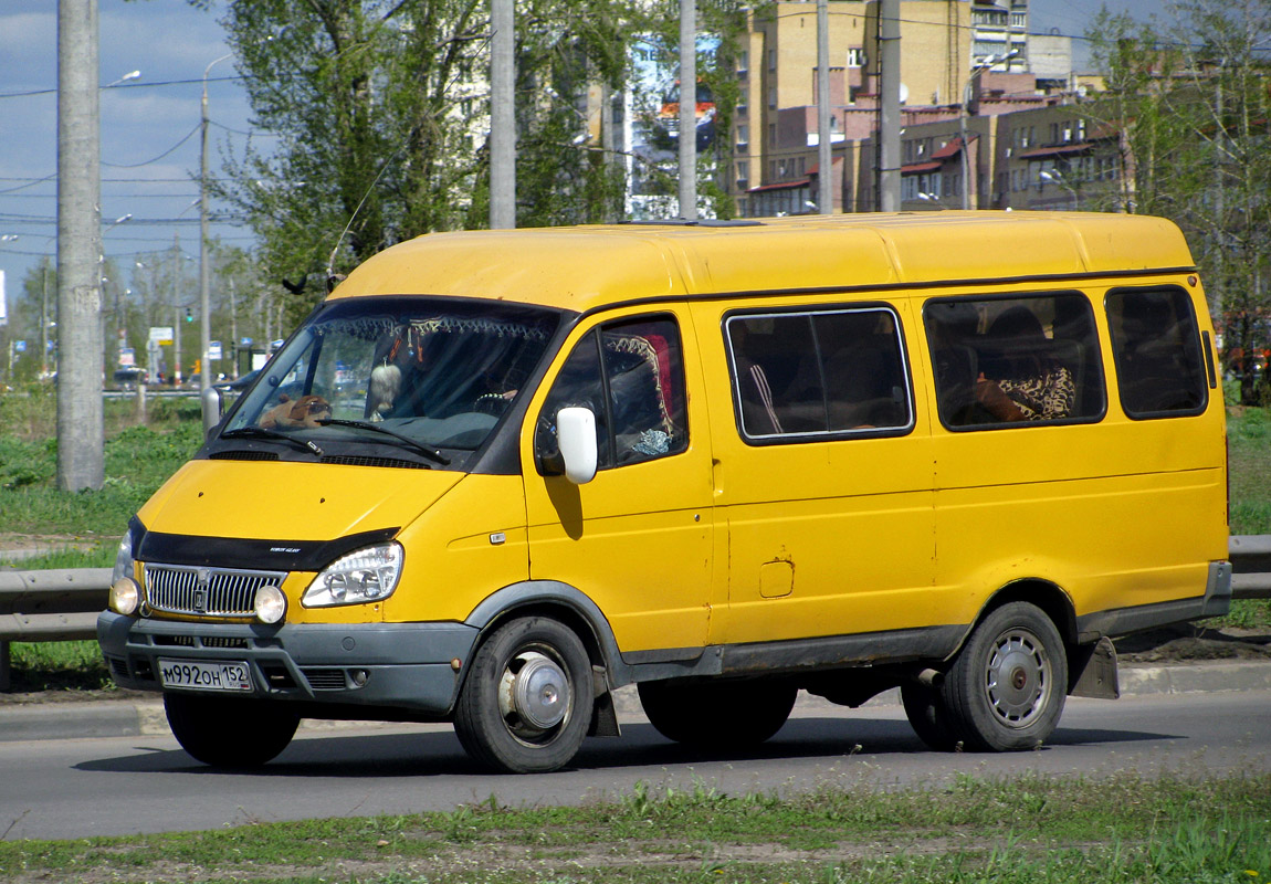 Нижегородская область, ГАЗ-322131 (X78) № М 992 ОН 152