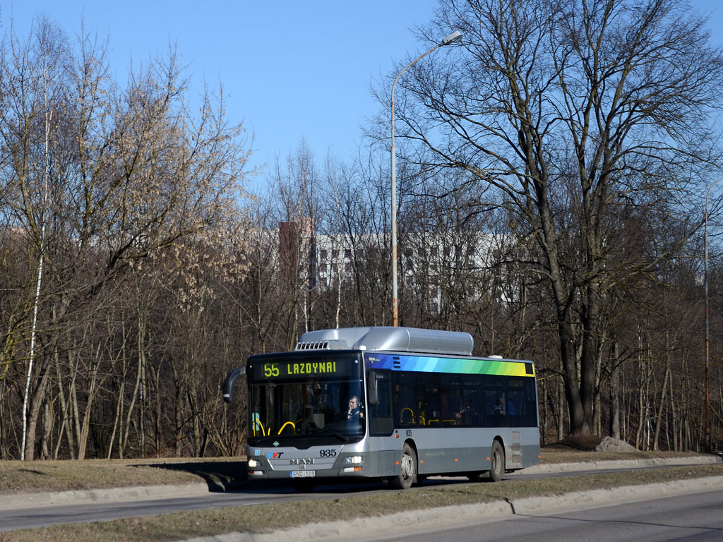 Литва, MAN A21 Lion's City NL273 CNG № 935