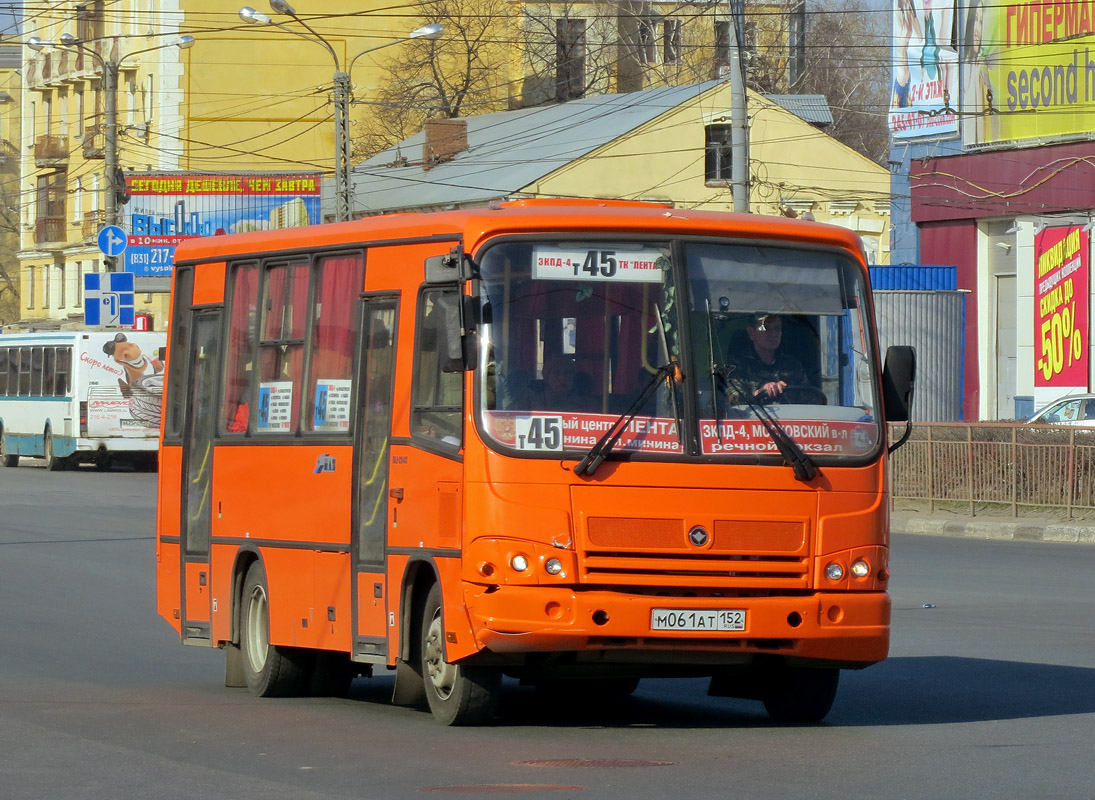 Нижегородская область, ПАЗ-320402-05 № М 061 АТ 152