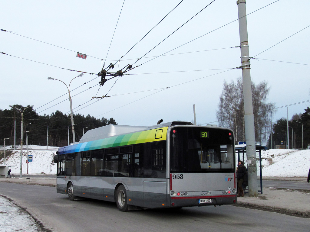 Литва, Solaris Urbino III 12 CNG № 953