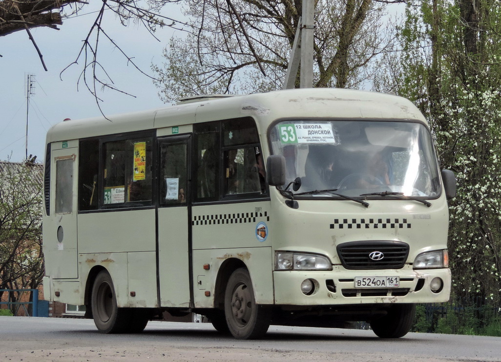 Ростовская область, Hyundai County SWB C08 (РЗГА) № В 524 ОА 161