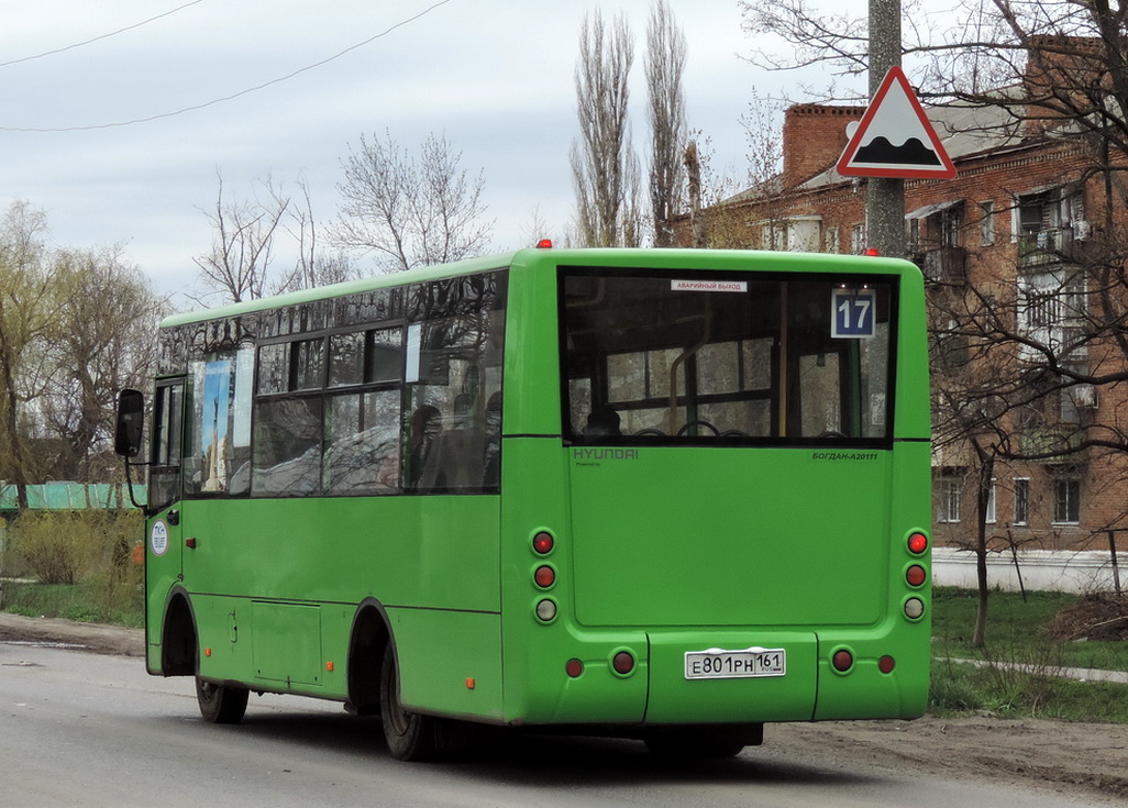 Rostov region, Bogdan A20111 Nr. Е 801 РН 161