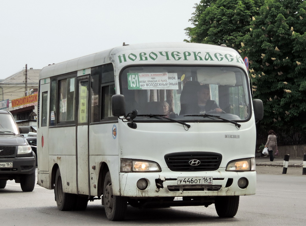 Ростовская область, Hyundai County SWB C06 (РЗГА) № У 446 ОТ 161