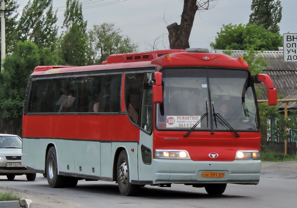 Ростовская область, Daewoo BH117H № СМ 591 61 — Фото — Автобусный транспорт