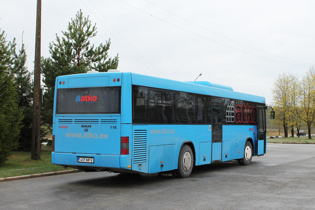 Эстония, MAN A72 Lion's Classic SÜ313 № 417 MFV