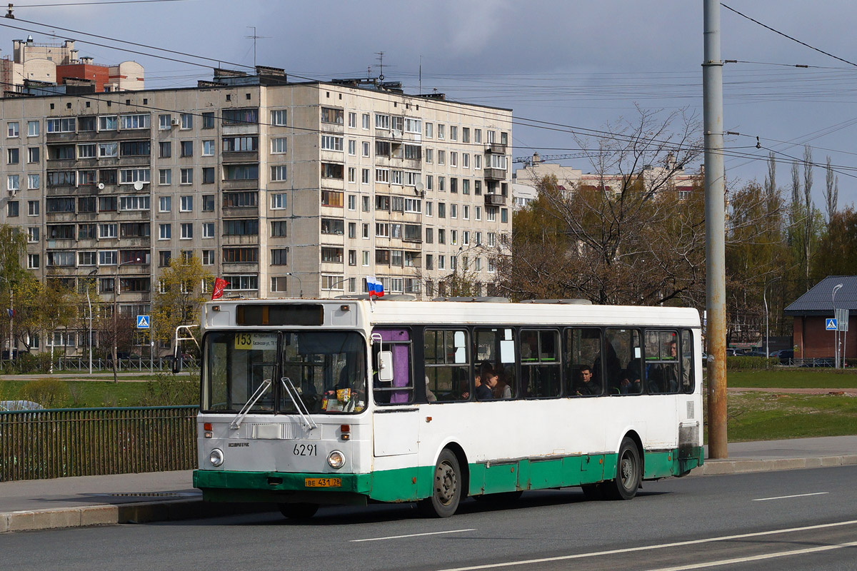 Санкт-Петербург, ЛиАЗ-5256.25 № 6291