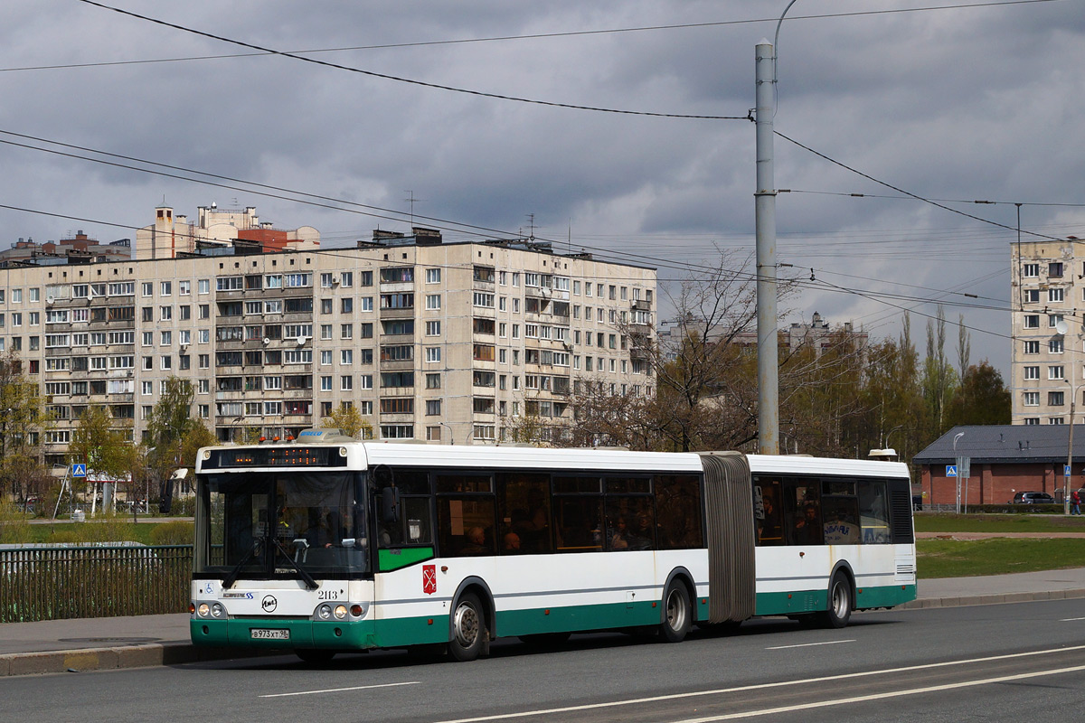 Санкт-Петербург, ЛиАЗ-6213.20 № 2113