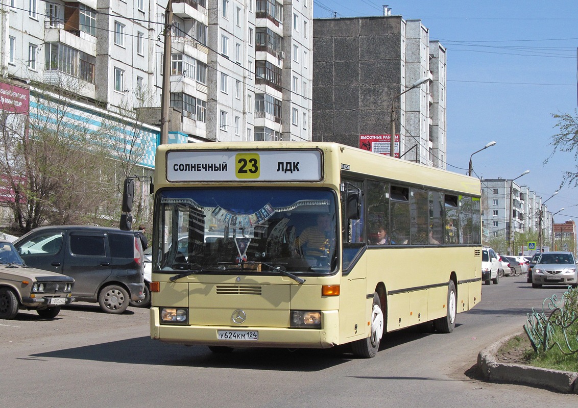 Kraj Krasnojarski, Mercedes-Benz O405N Nr У 624 КМ 124