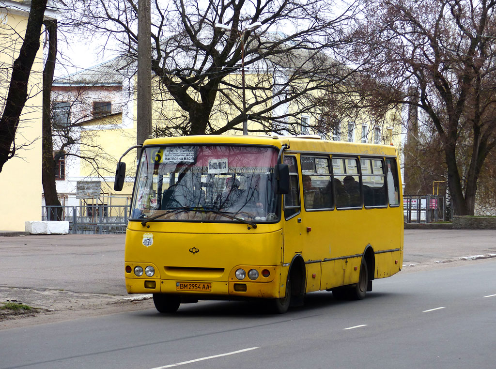 Сумская область, Богдан А09202 № BM 2954 AA