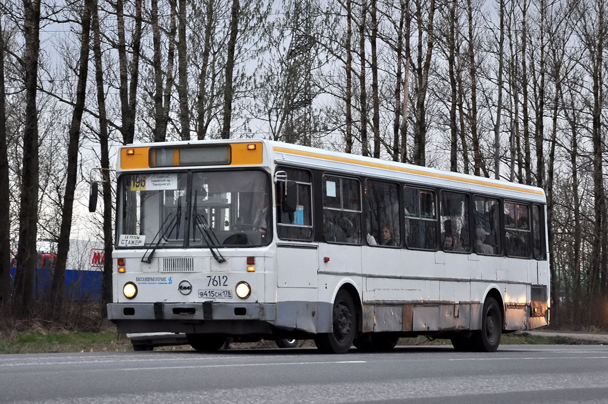 Санкт-Петербург, ЛиАЗ-5256.25 № 7612