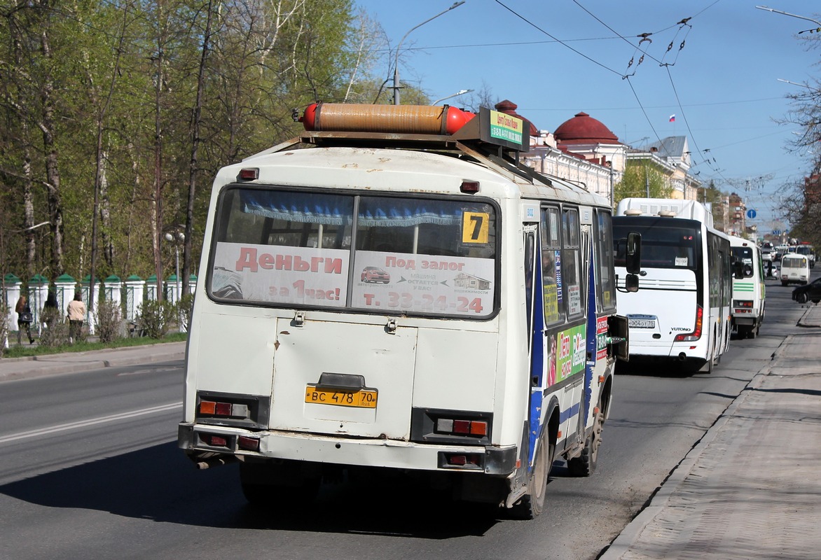 Томская область, ПАЗ-32054 № ВС 478 70