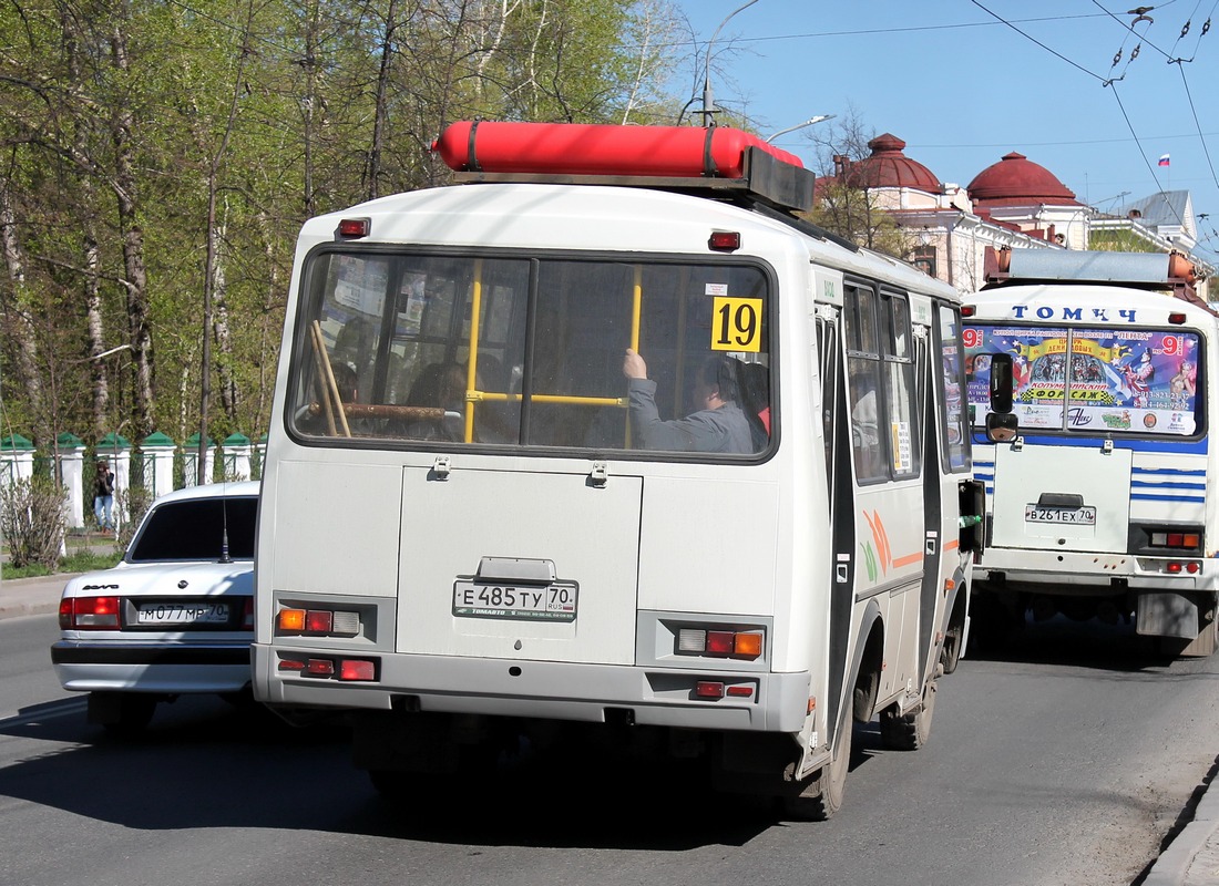 Томская область, ПАЗ-32054 № Е 485 ТУ 70