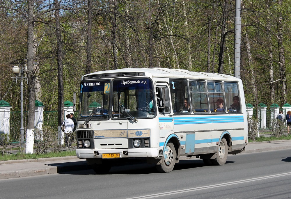 Томская область, ПАЗ-32054 № СС 112 70