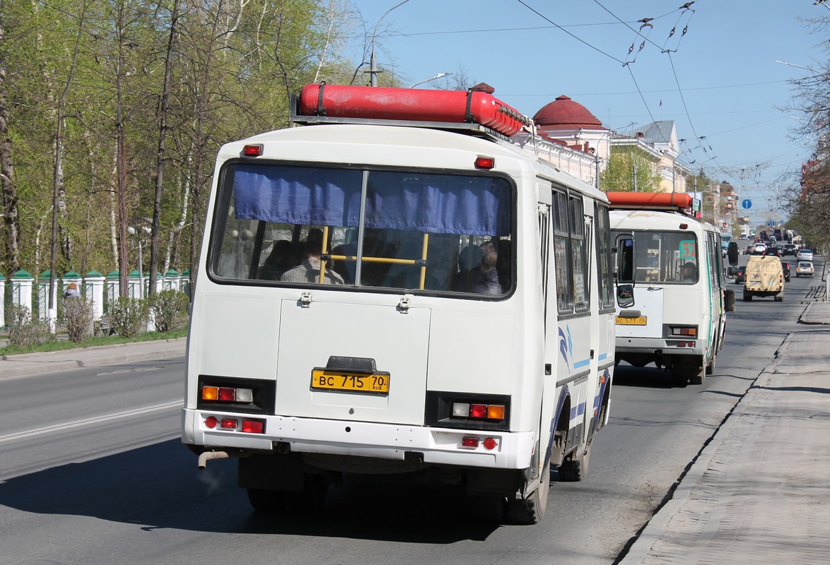 Томская область, ПАЗ-32054 № ВС 715 70