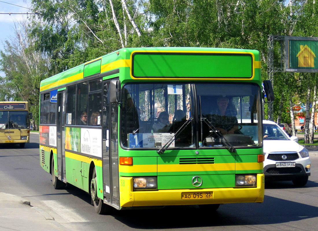 Алтайский край, Mercedes-Benz O405 № АО 095 22