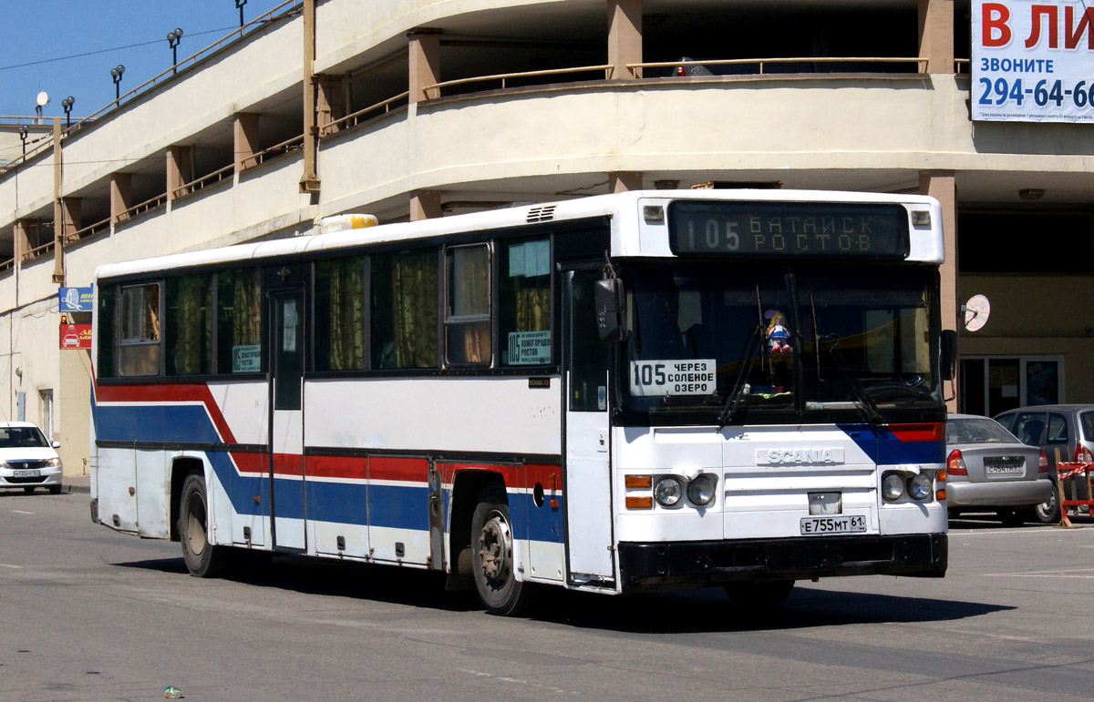 Ростовская область, Scania CK113CLB № Е 755 МТ 61 — Фото — Автобусный  транспорт